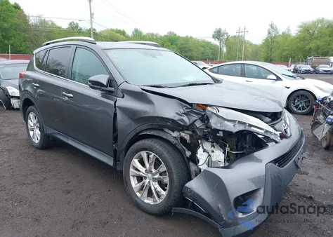 2014 Toyota Rav4 Limited from USA, damaged, VIN 2T3DFREV5EW132201